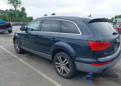 2007 Audi Q7 4.2 Premium from USA, damaged, VIN WA1BV74L77D029189
